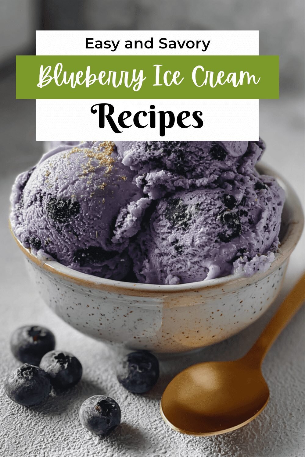 Fresh Blueberry Ice Cream Recipe With Simple Homemade Ingredients 7 Blueberry Ice Cream Recipe