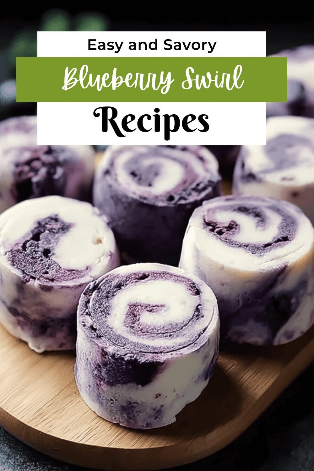 Blueberry Frozen Yogurt Bites Recipes For Easy And Refreshing Snacks 7 Blueberry Swirl Yogurt Bites