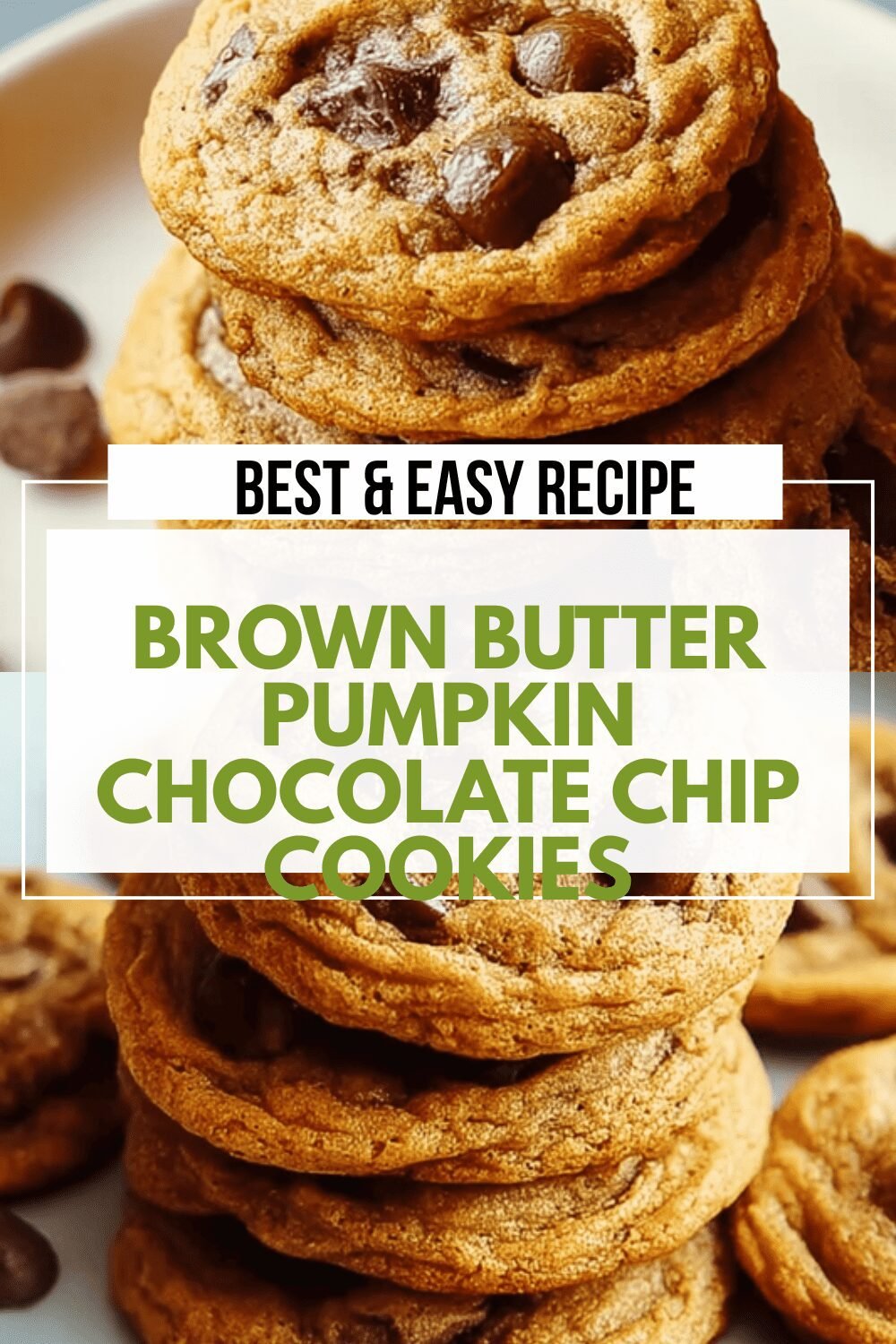 Brown Butter Pumpkin Chocolate Chip Cookies Recipe For Fall Treats 6 Brown Butter Pumpkin Chocolate Chip Cookies