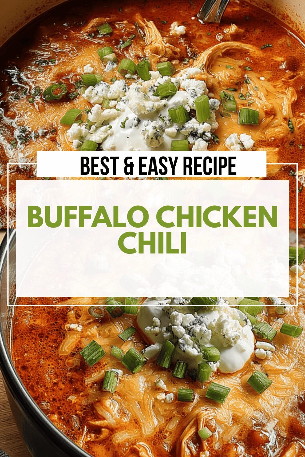 Buffalo Chicken Chili