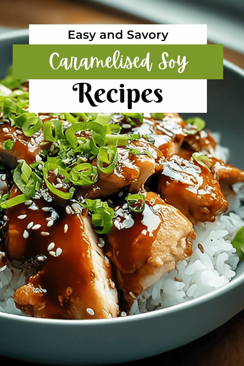 Caramelised Soy Chicken With Garlic Ginger Broth And Steamed Rice 7 Caramelised Soy Chicken