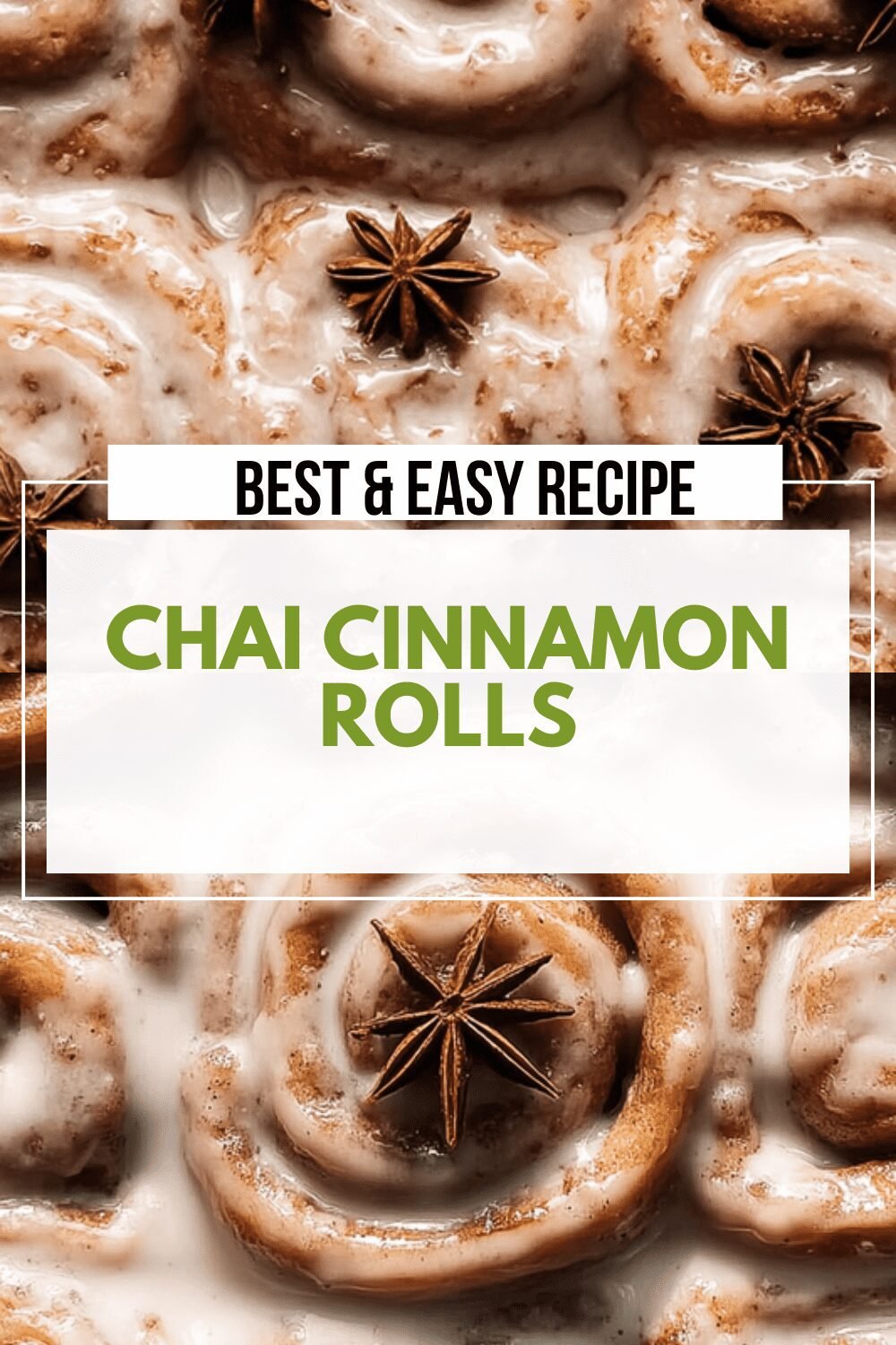 Chai Cinnamon Rolls