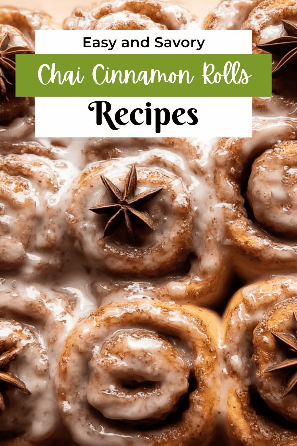 Chai Cinnamon Rolls