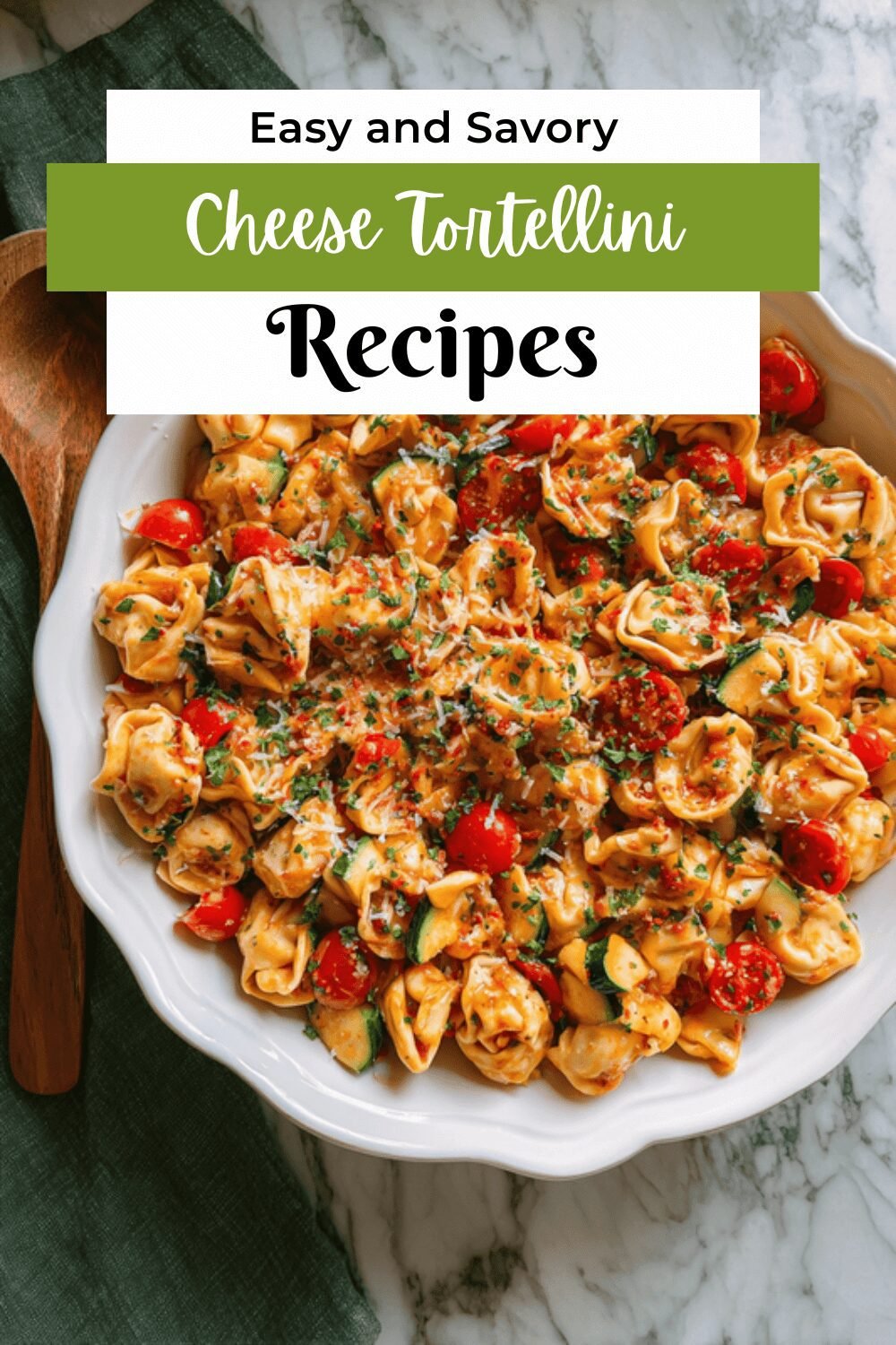 Cheese Tortellini In Creamy Garlic Butter Sauce Recipe 7 Cheese Tortellini