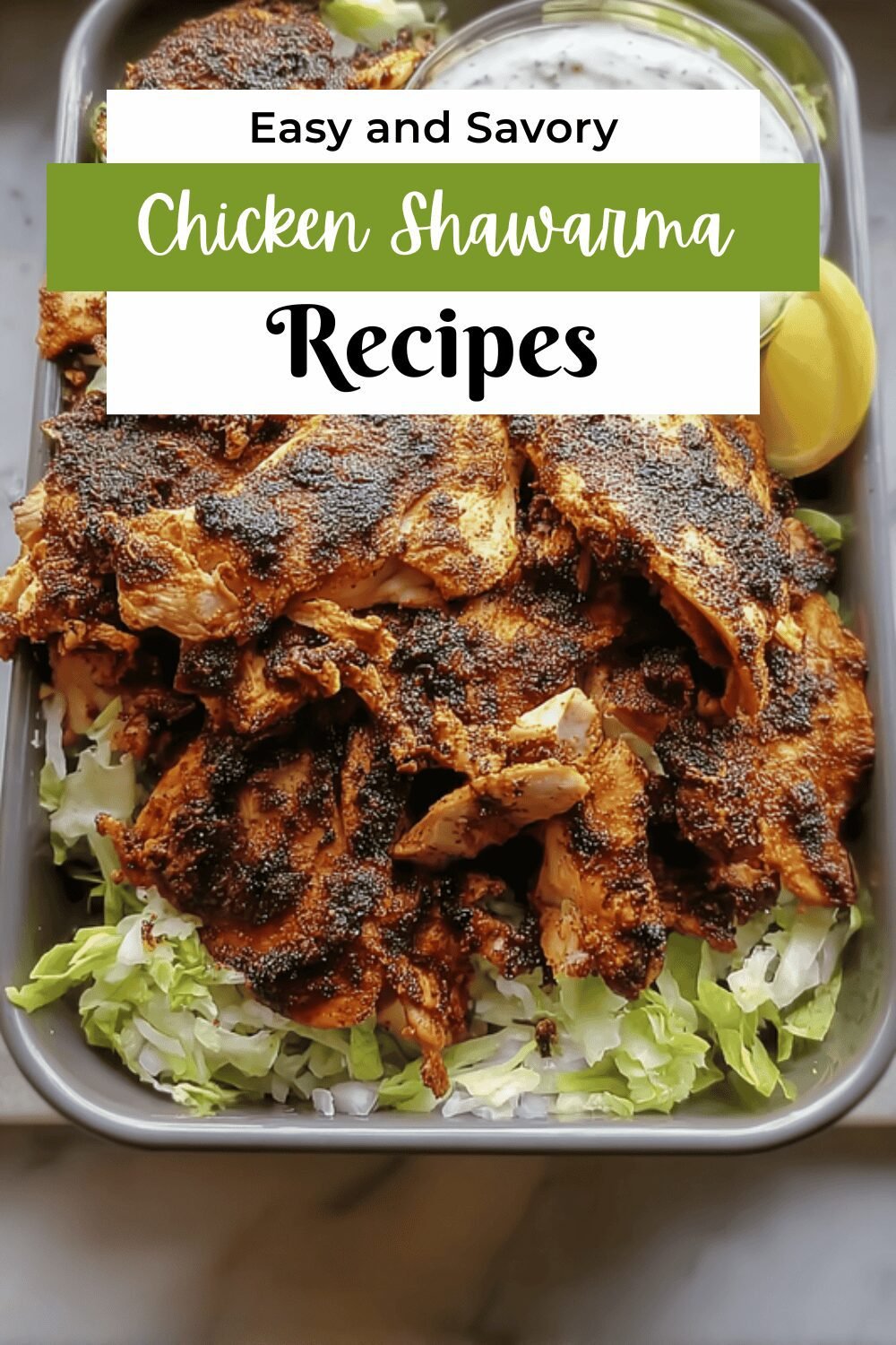Chicken Shawarma Recipe With Authentic Middle Eastern Flavors 7 Chicken Shawarma