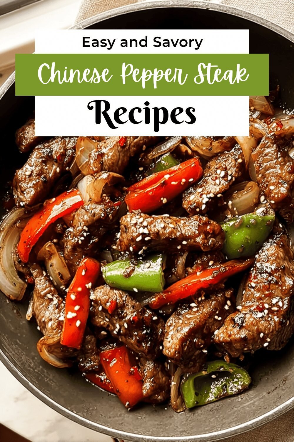 Chinese Pepper Steak With Onions Recipe For Savory Weeknight Meals 7 Chinese Pepper Steak With Onions