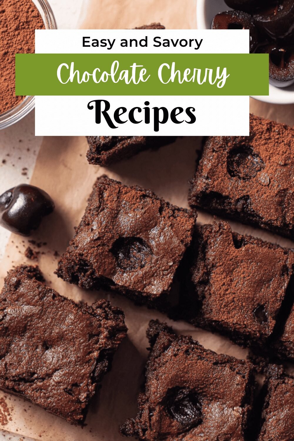Chocolate Cherry Brownies