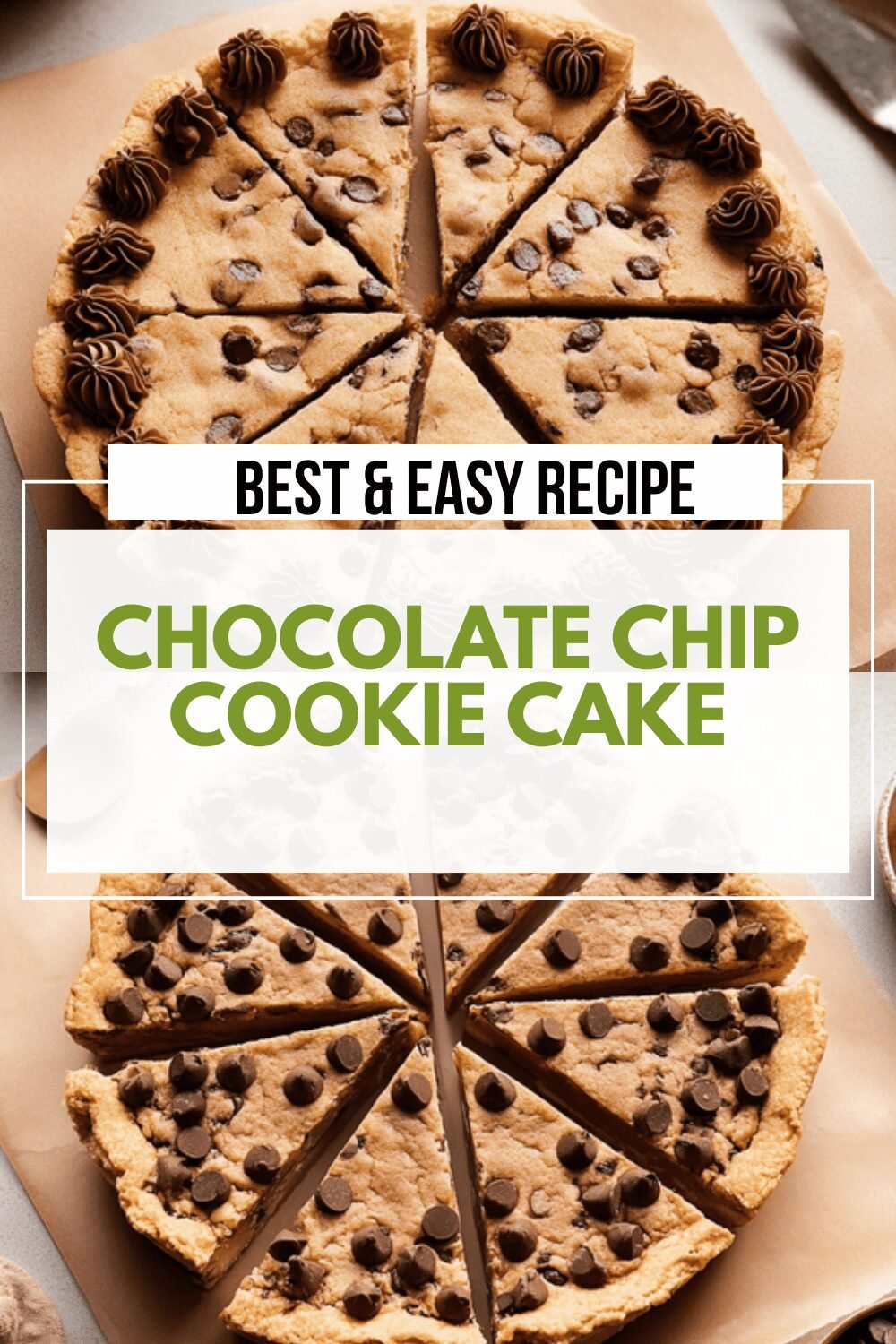 Chocolate Chip Cookie Cake Recipe Ready In Minutes 6 Chocolate Chip Cookie Cake
