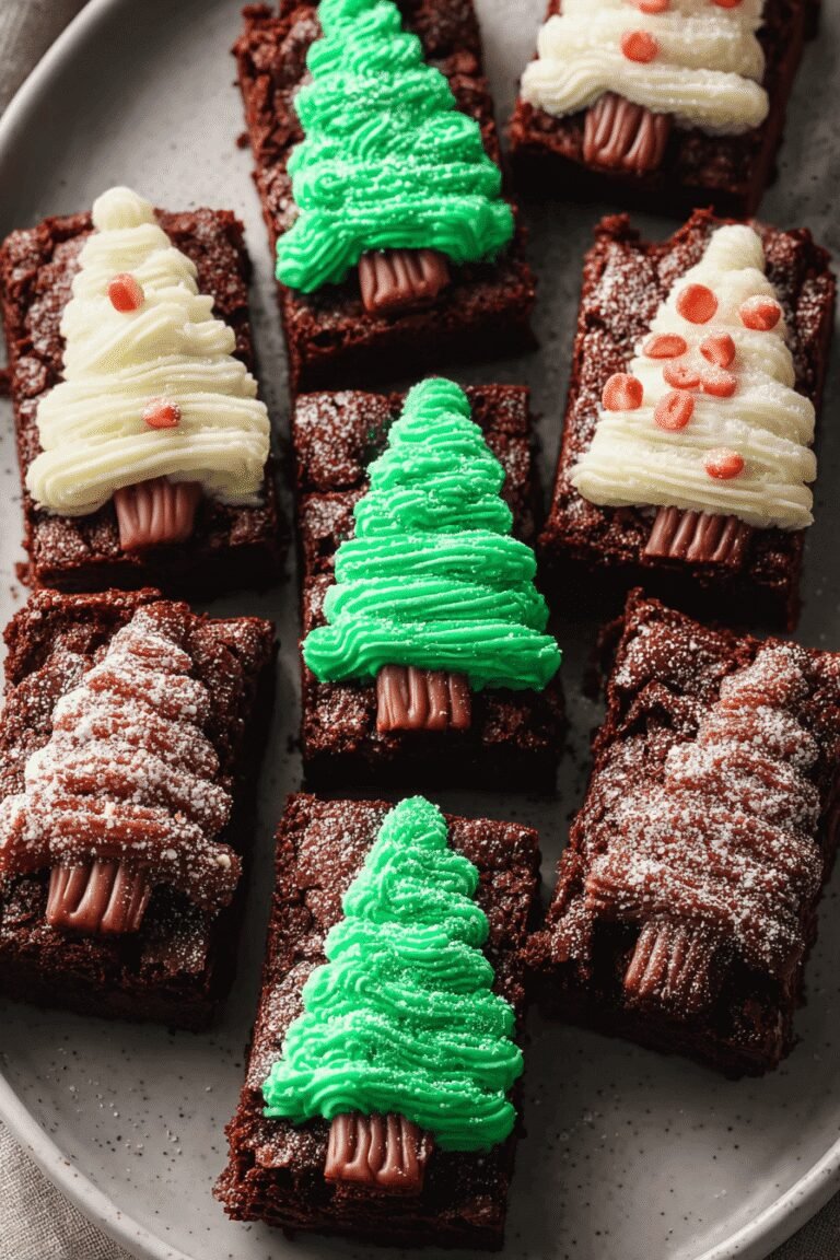 Christmas Tree Brownies 7.Png