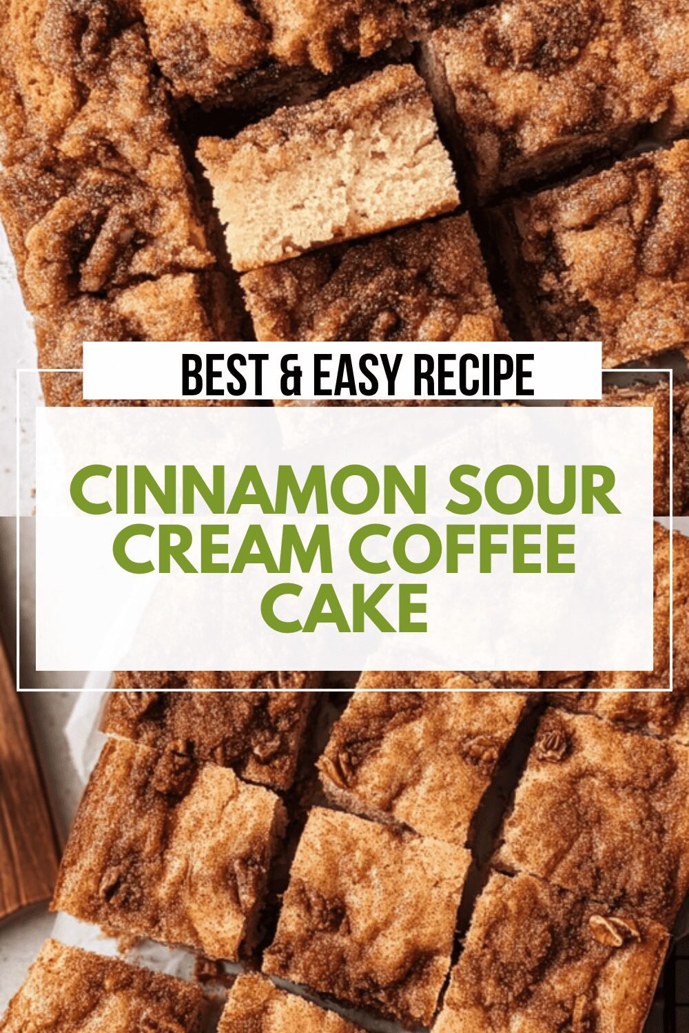 Sour Cream Coffee Cake With A Classic Crumb Topping Recipe 6 Cinnamon Sour Cream Coffee Cake