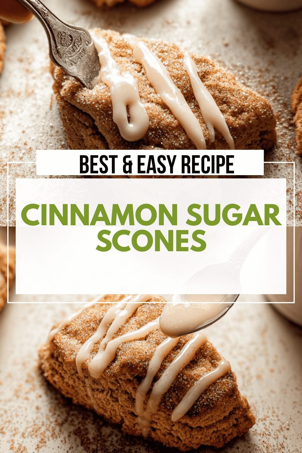 Cinnamon Sugar Scones