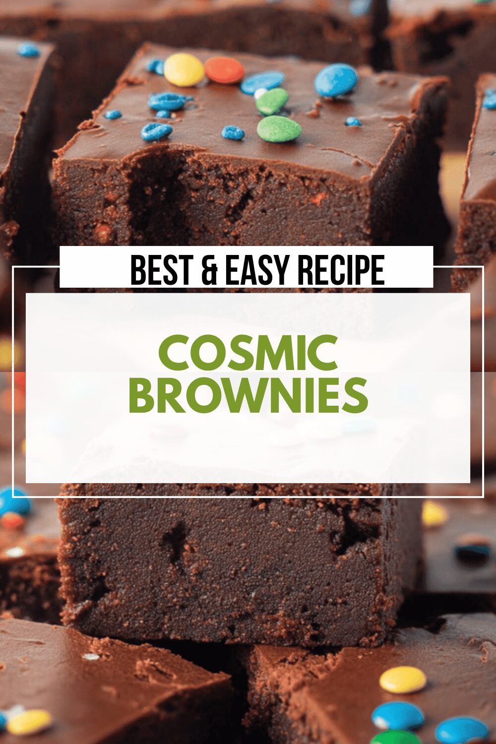 Cosmic Brownies Recipe With Classic Chocolate And Sprinkles 6 Cosmic Brownies
