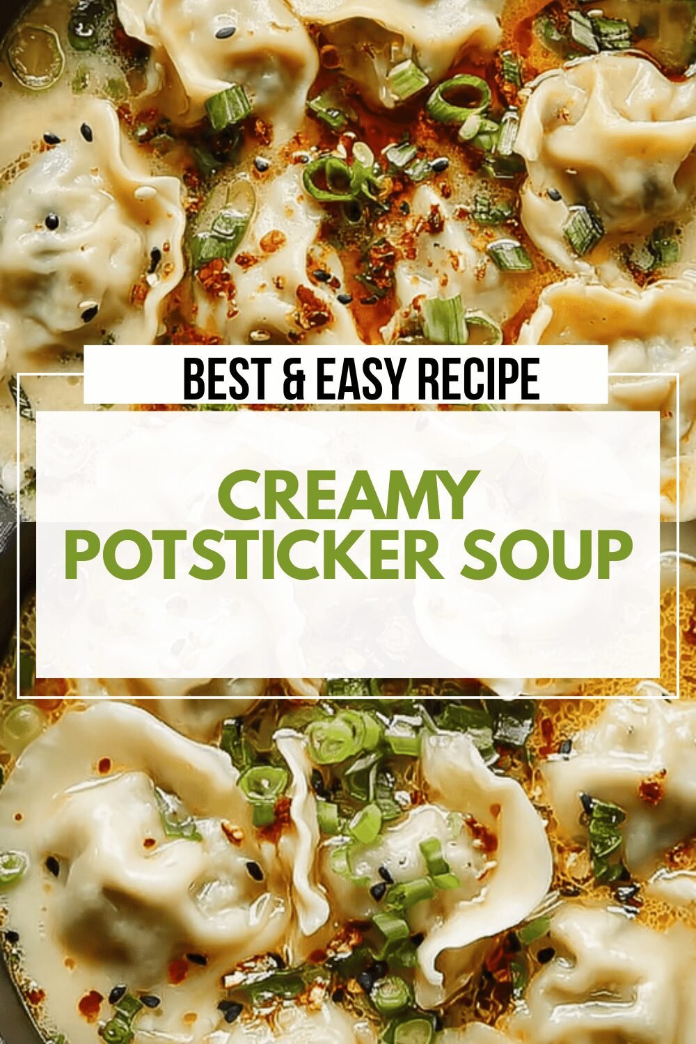 Potsticker Soup Recipe With Creamy Broth For Easy Weeknight Meals 6 Creamy Potsticker Soup