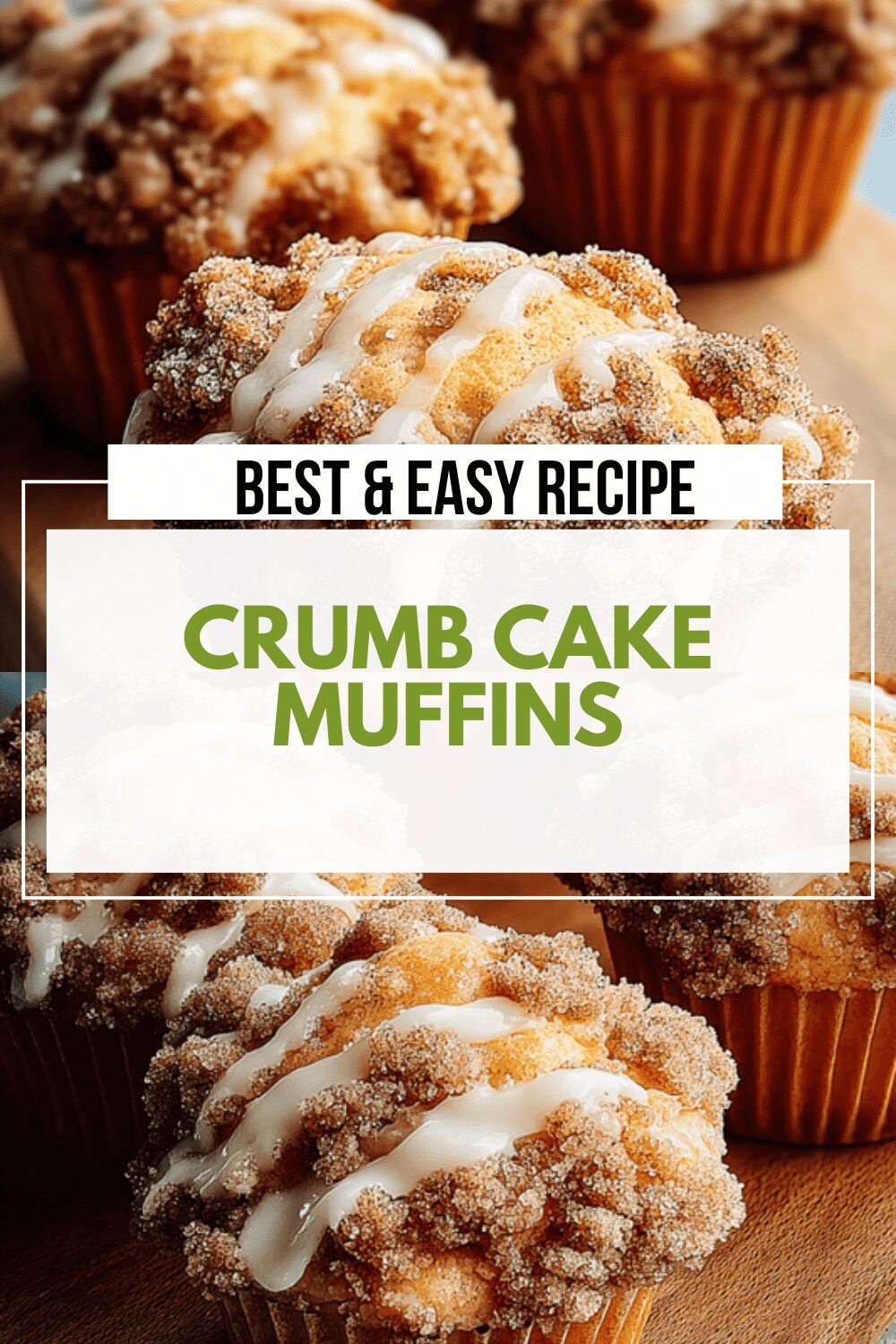 Crumb Cake Muffins Recipe With Cinnamon Streusel Topping 6 Crumb Cake Muffins