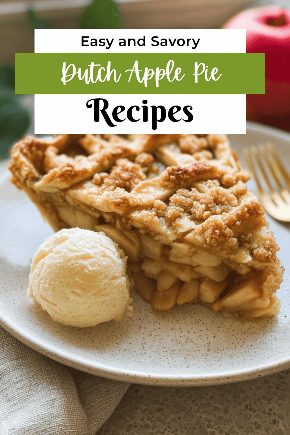 Dutch Apple Pie Recipe With A Crispy Cinnamon Crumble Topping 7 Dutch Apple Pie