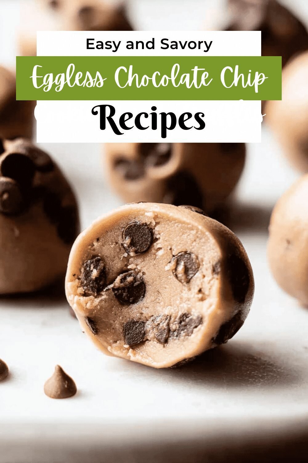 Chocolate Chip Cookie Dough Truffles Recipe For Sweet Treats 7 Eggless Chocolate Chip Cookie Dough Truffles