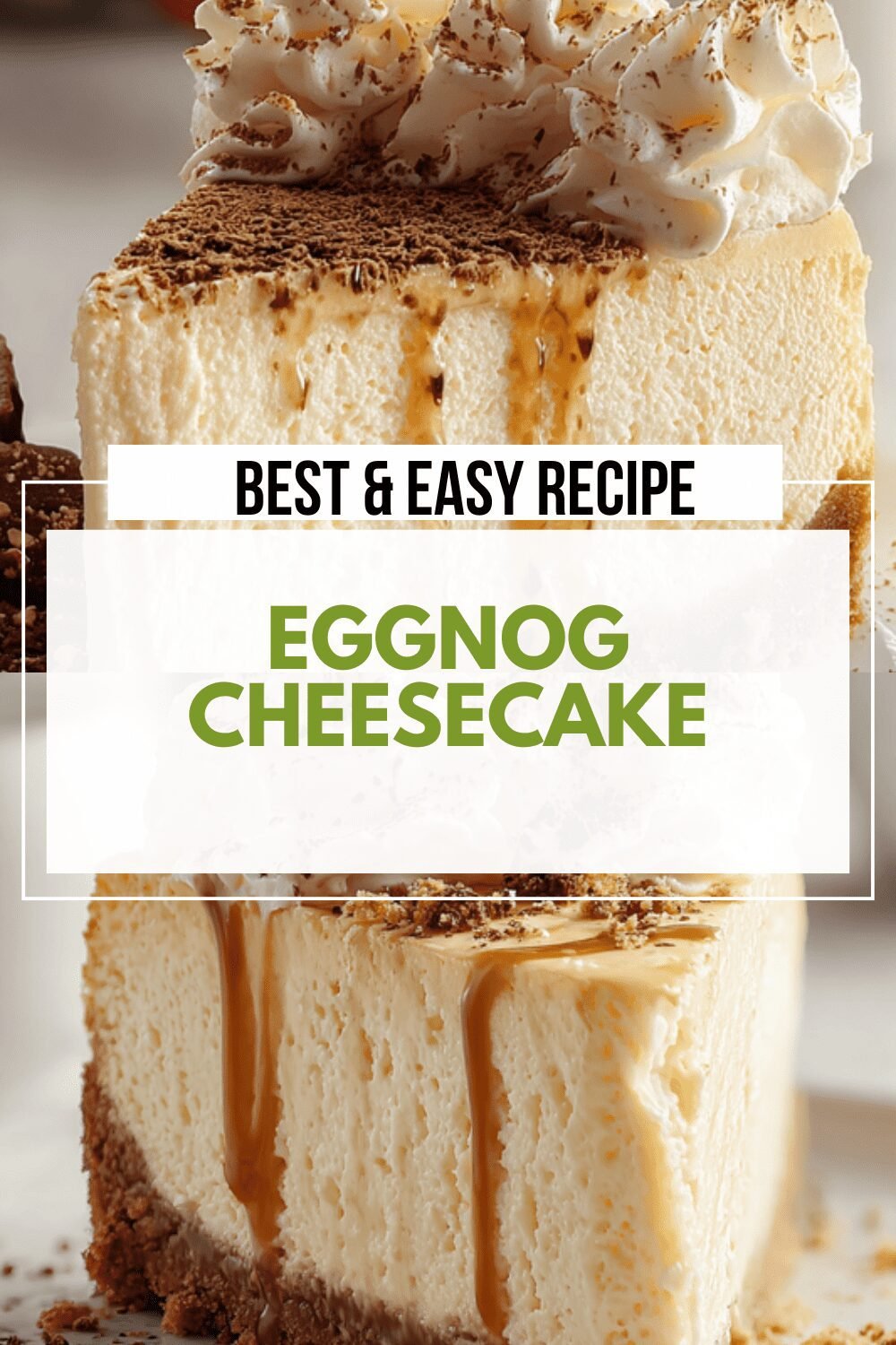Eggnog Cheesecake