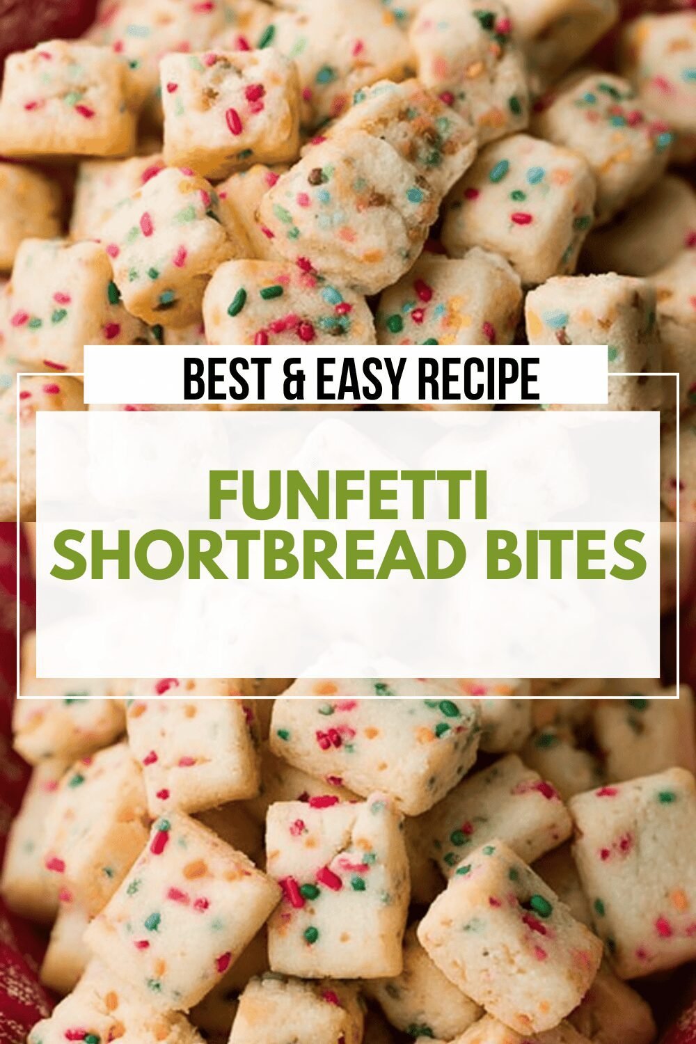 Funfetti Shortbread Bites