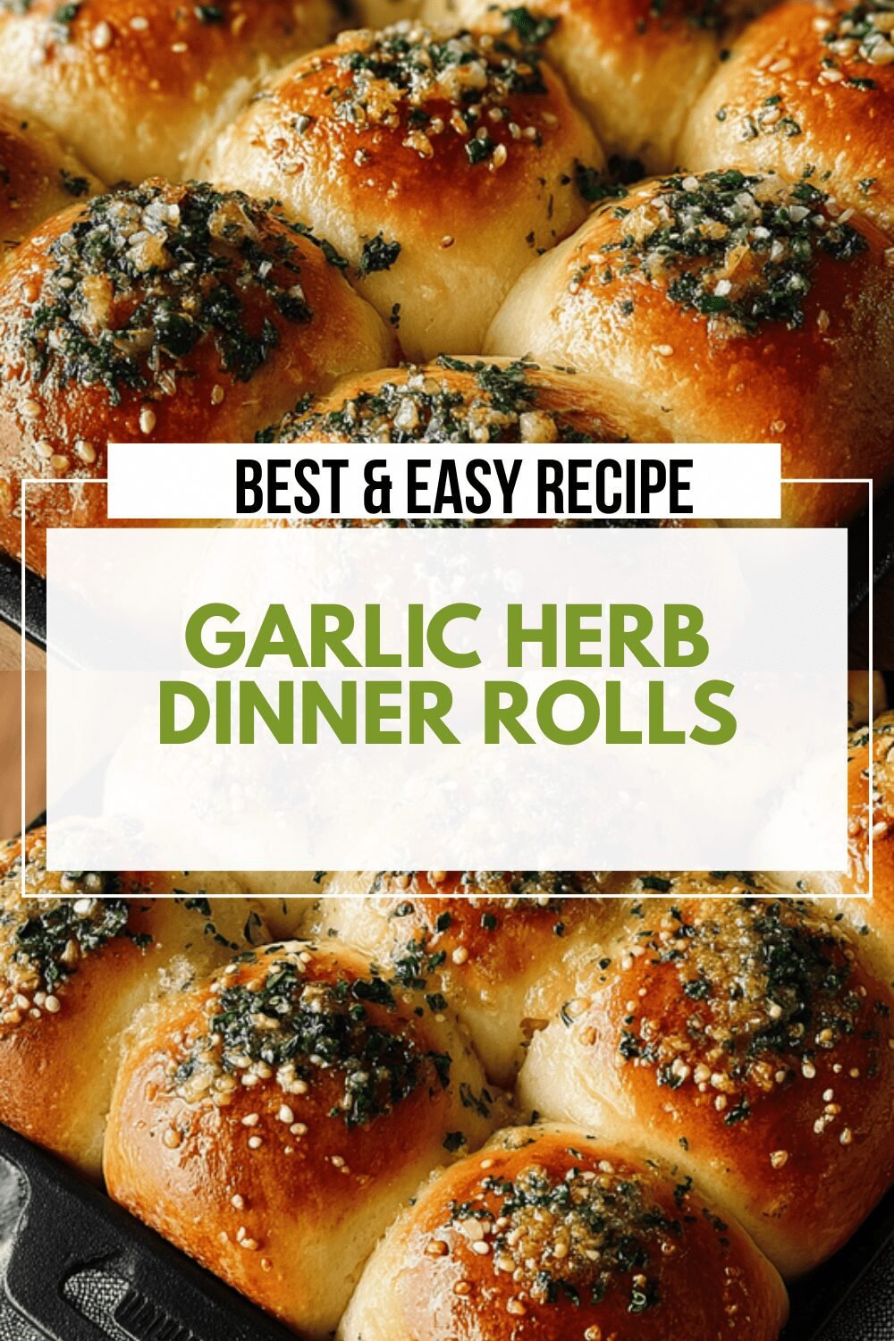 Garlic Herb Dinner Rolls