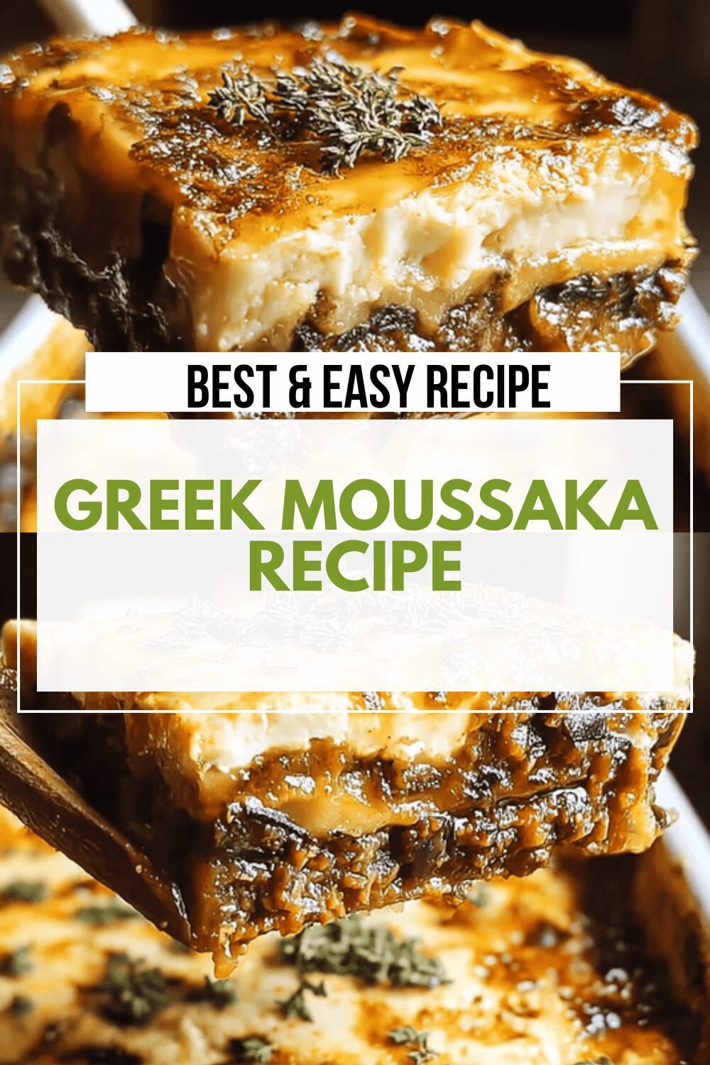 Greek Moussaka Recipe