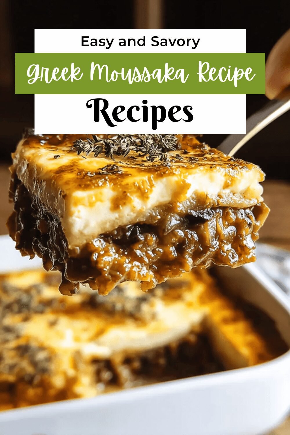 Greek Moussaka Recipe