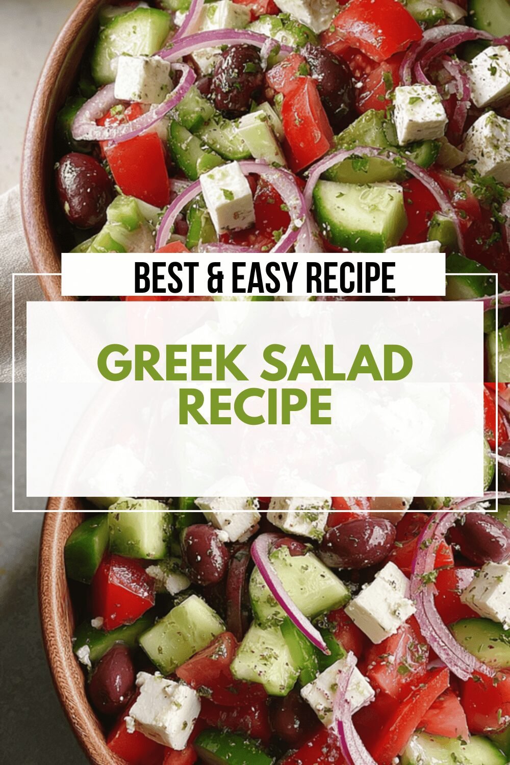 Greek Salad Recipe