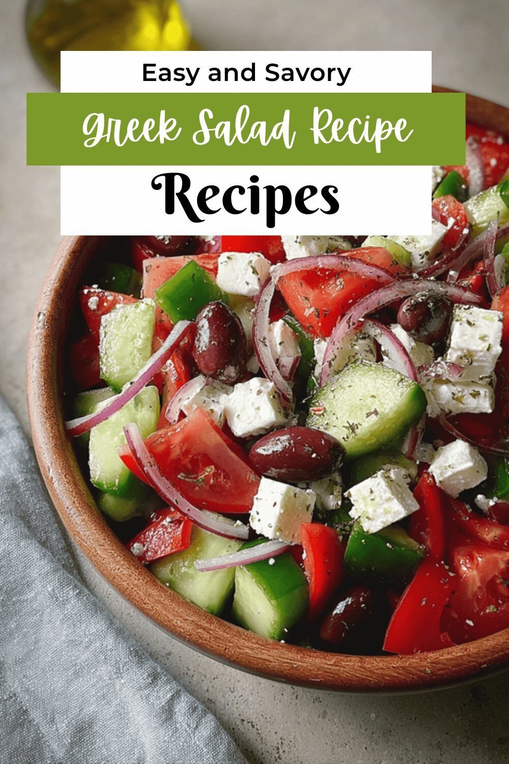 Greek Salad Recipe