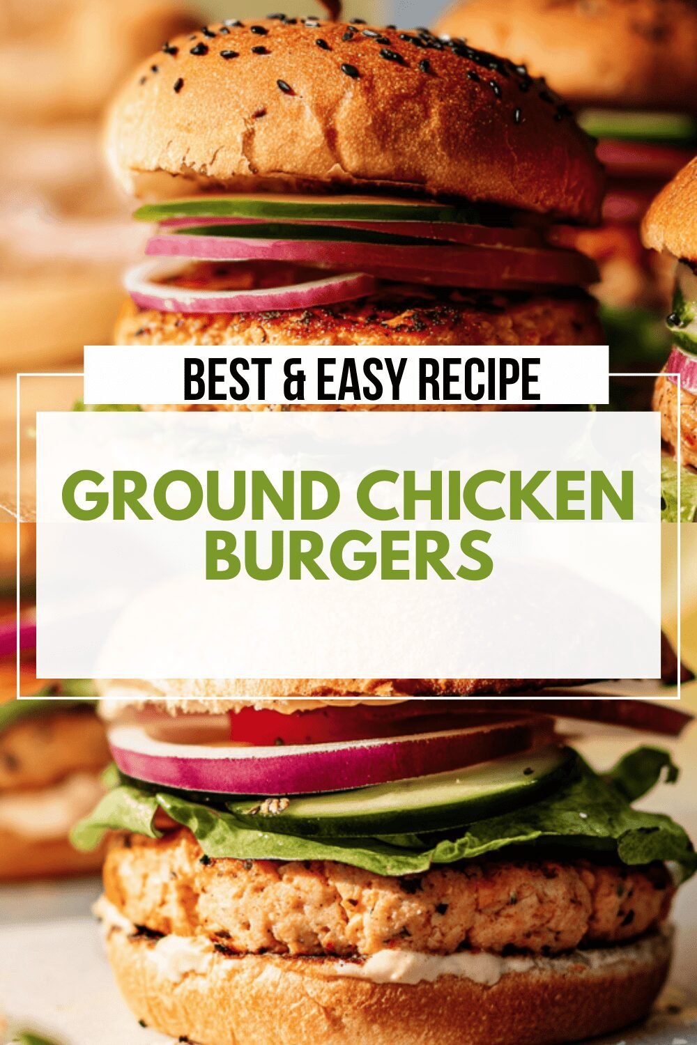 Ground Chicken Burger Recipe With Simple Ingredients And Easy Steps 6 Ground Chicken Burgers