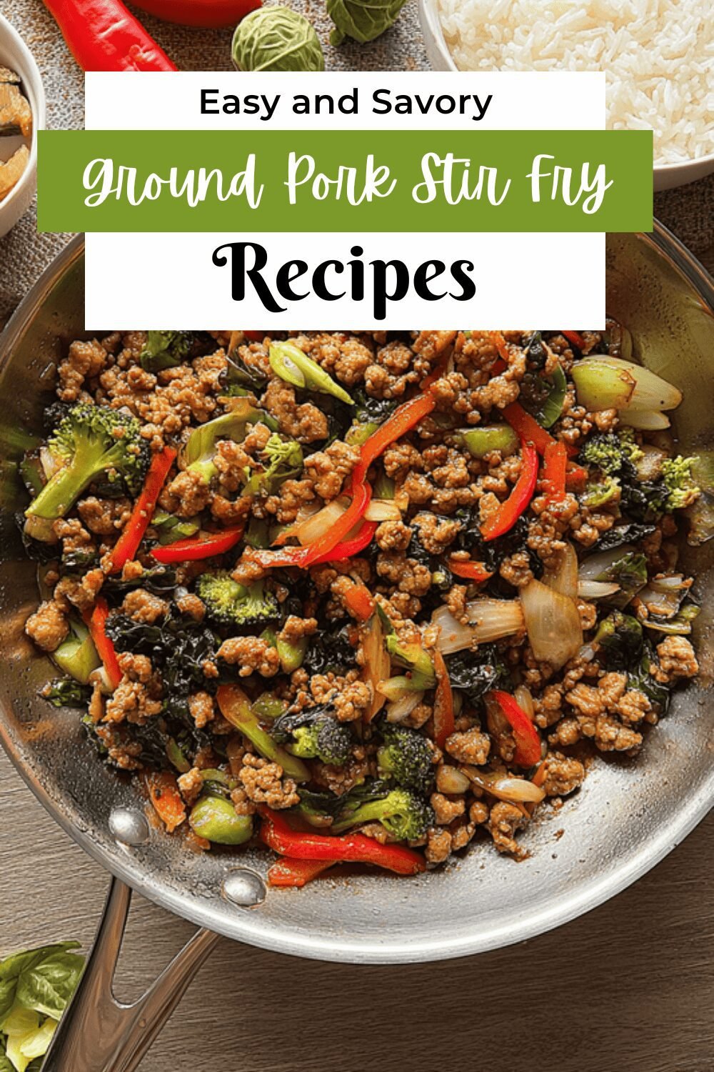 Ground Pork Stir Fry