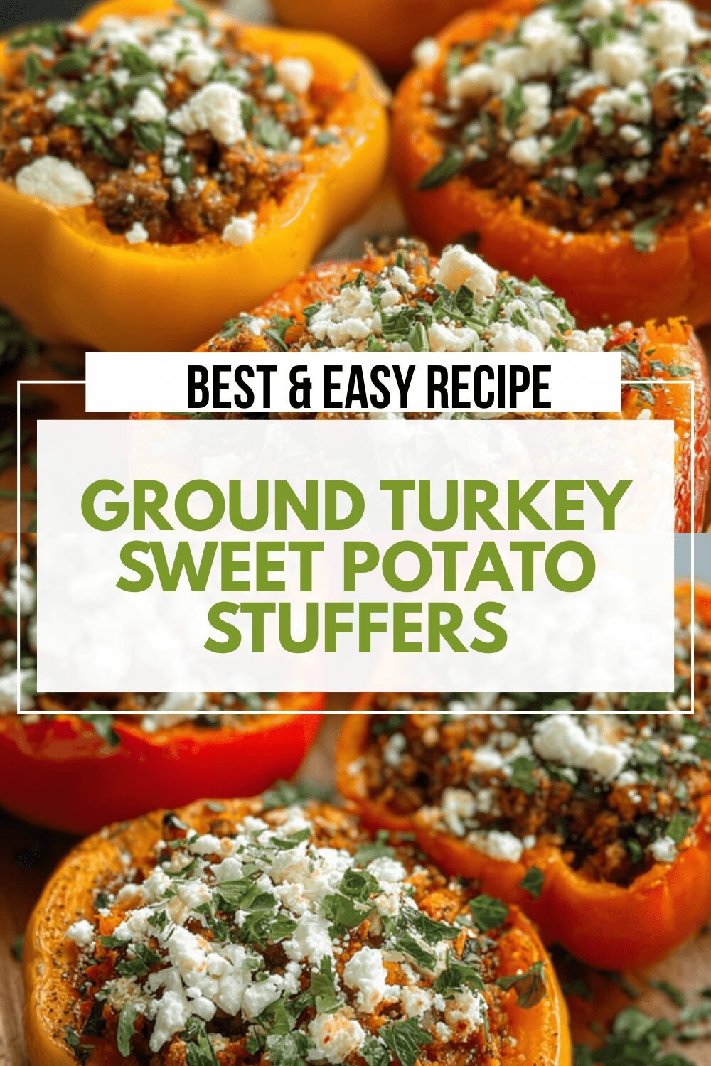 Ground Turkey Sweet Potato Stuffers