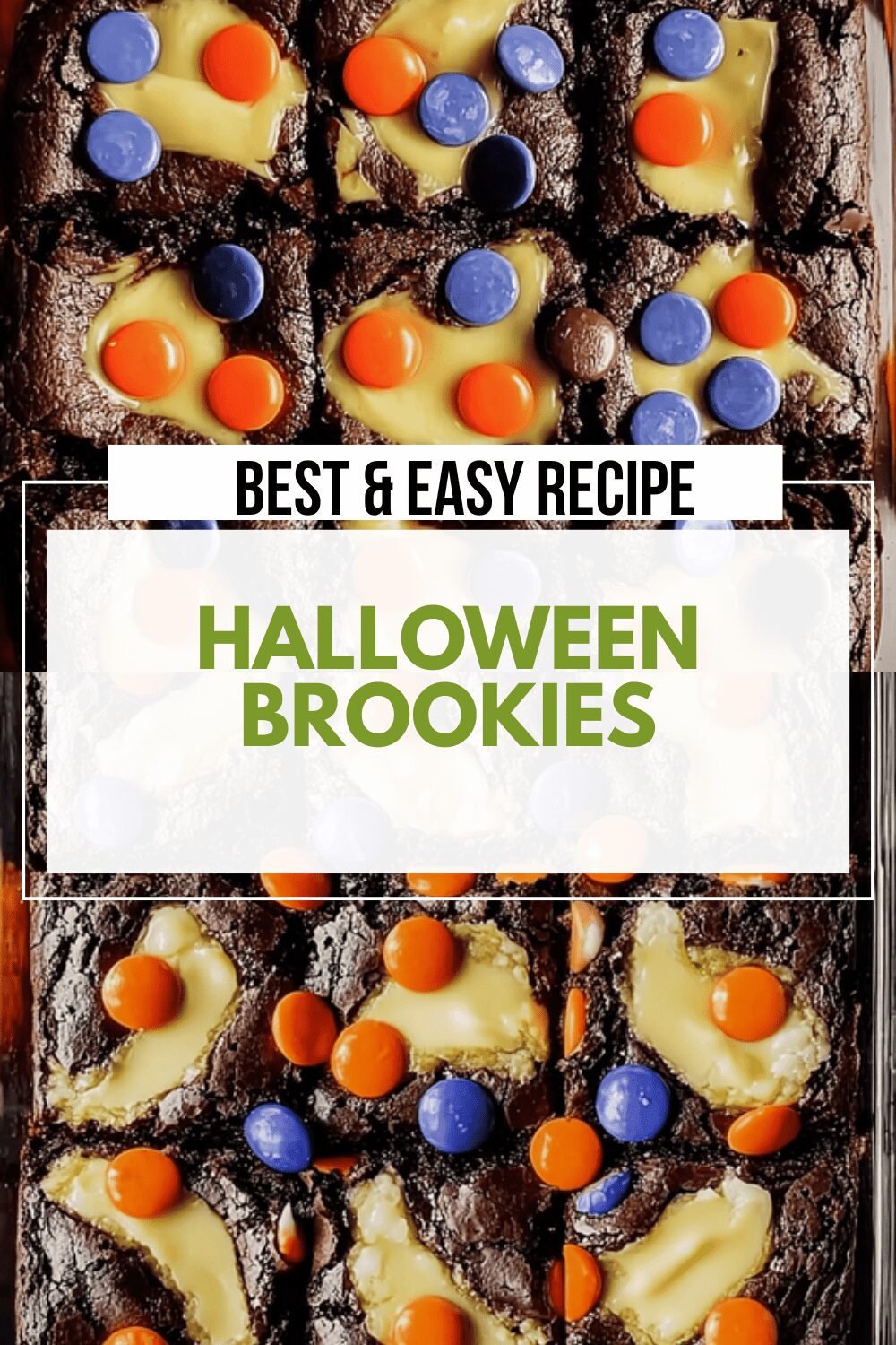 Halloween Brookies Recipe Combining Brownies And Cookies For Festive Treats 6 Halloween Brookies