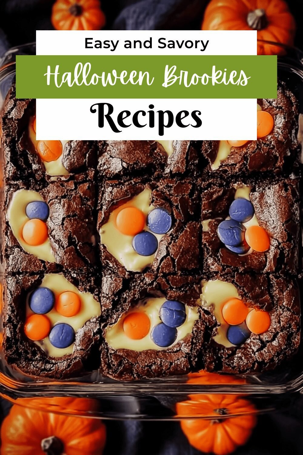Halloween Brookies Recipe Combining Brownies And Cookies For Festive Treats 7 Halloween Brookies