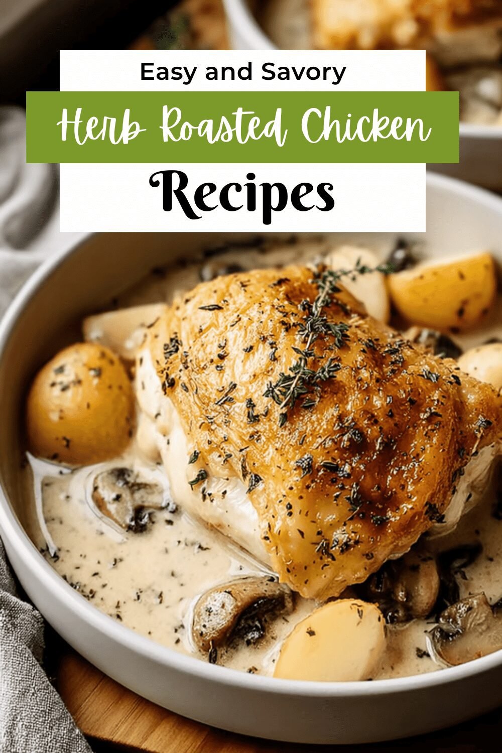 Perfect Herb Roasted Chicken Recipe With Simple Seasoning And Crispy Skin 7 Herb Roasted Chicken