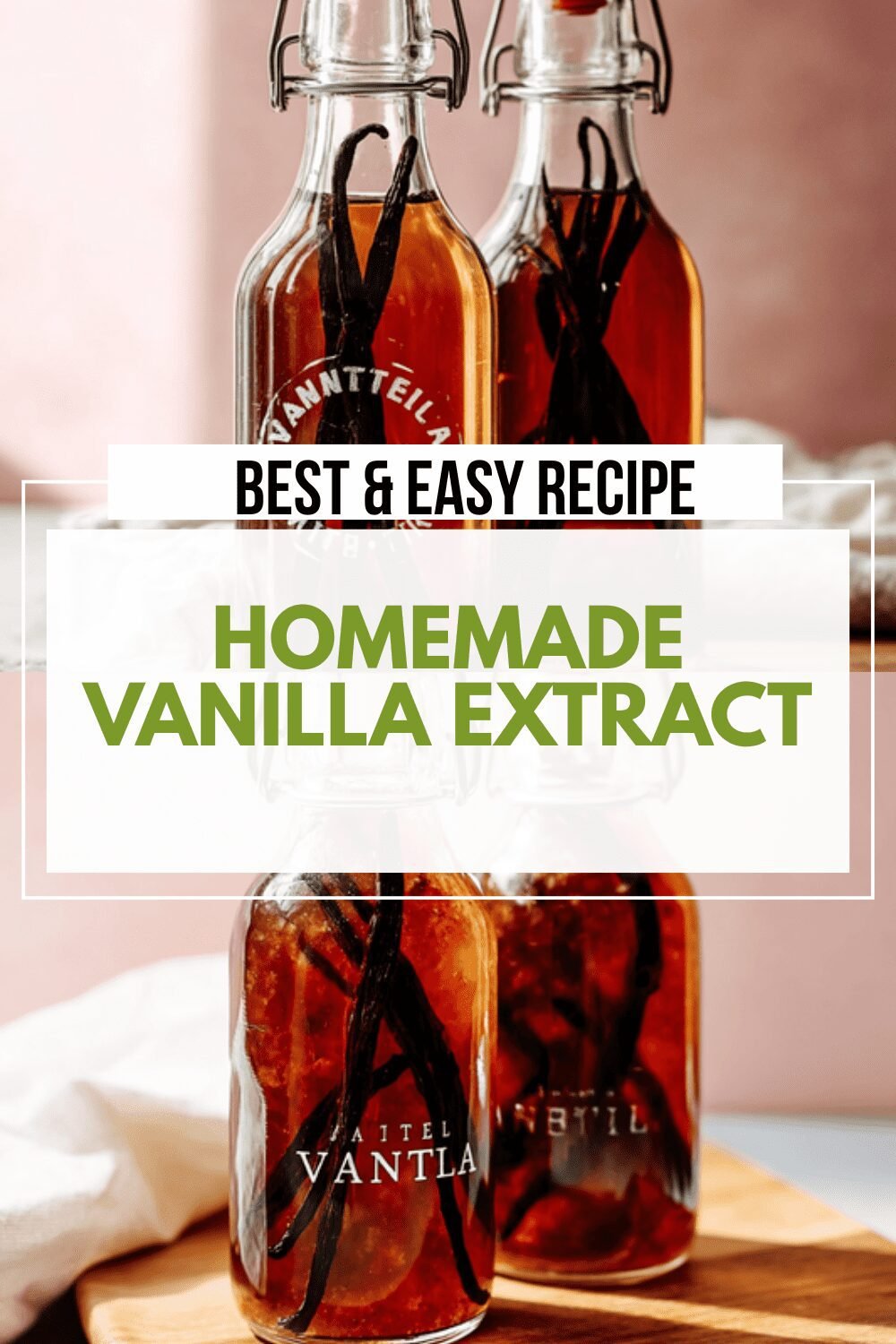 Homemade Vanilla Extract