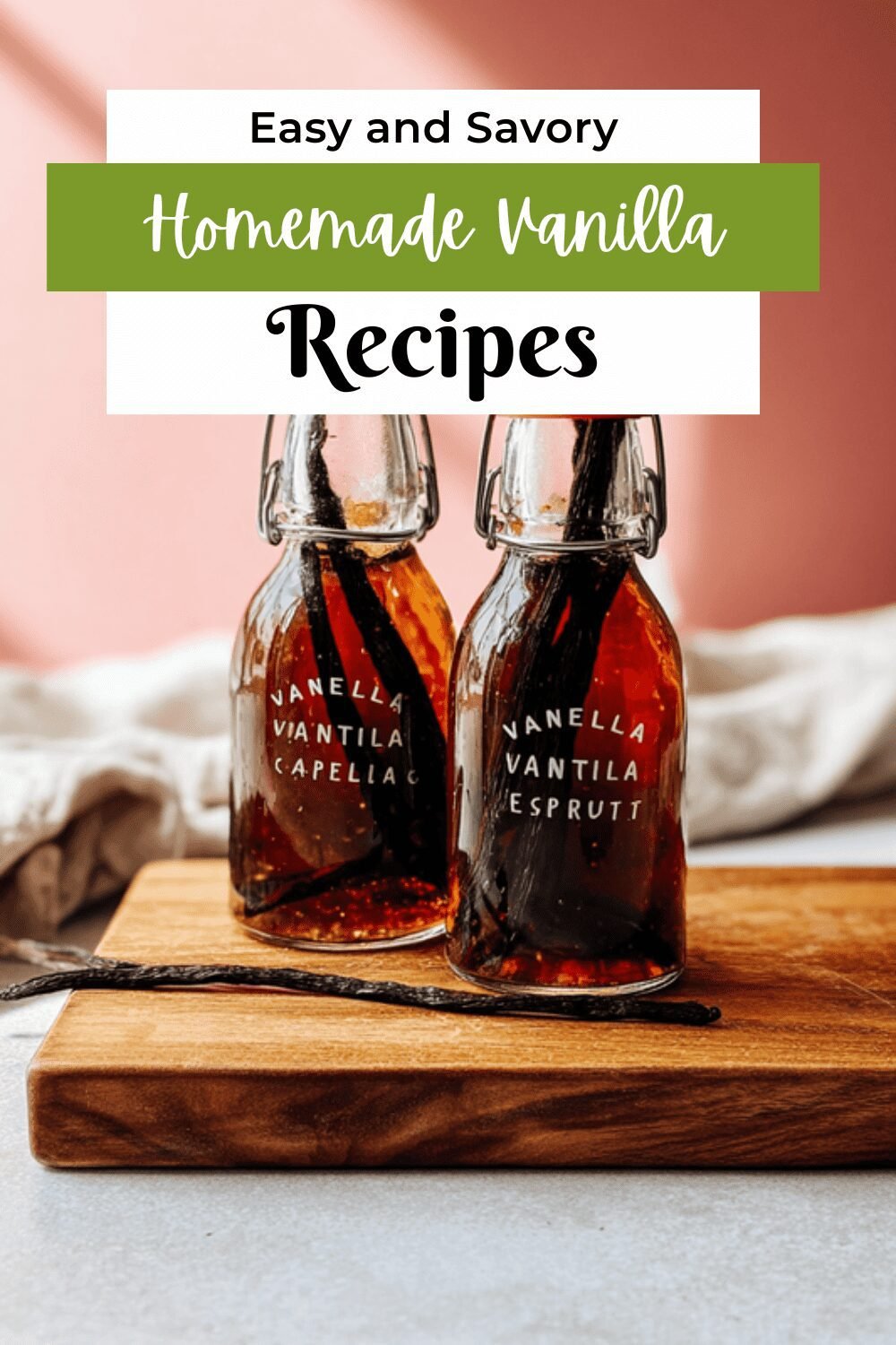 Homemade Vanilla Extract