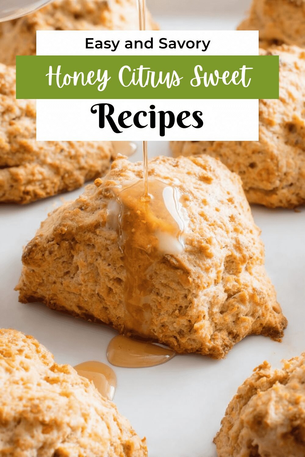 Honey Citrus Sweet Potato Scones