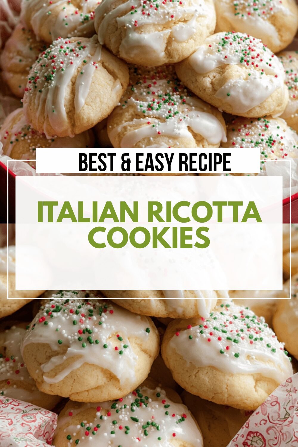 Italian Ricotta Cookies Recipe With Soft, Chewy Texture And Sweet Flavor 6 Italian Ricotta Cookies