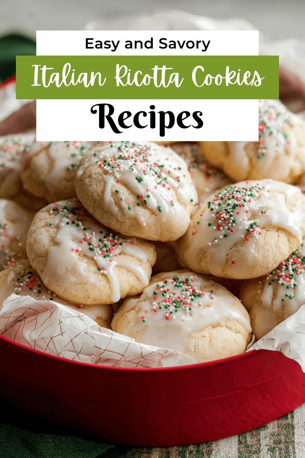 Italian Ricotta Cookies Recipe With Soft, Chewy Texture And Sweet Flavor 7 Italian Ricotta Cookies