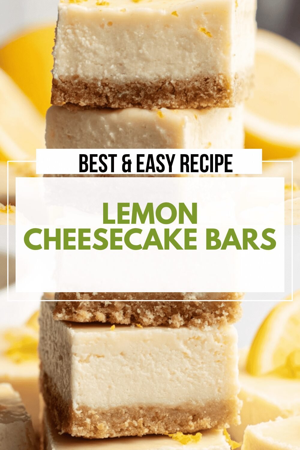Lemon Cheesecake Bars