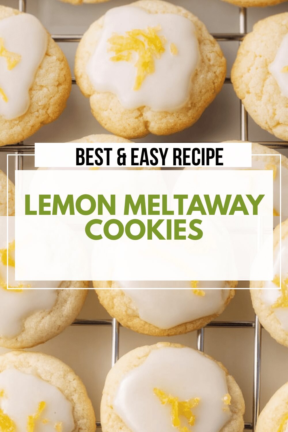 Lemon Meltaway Cookies