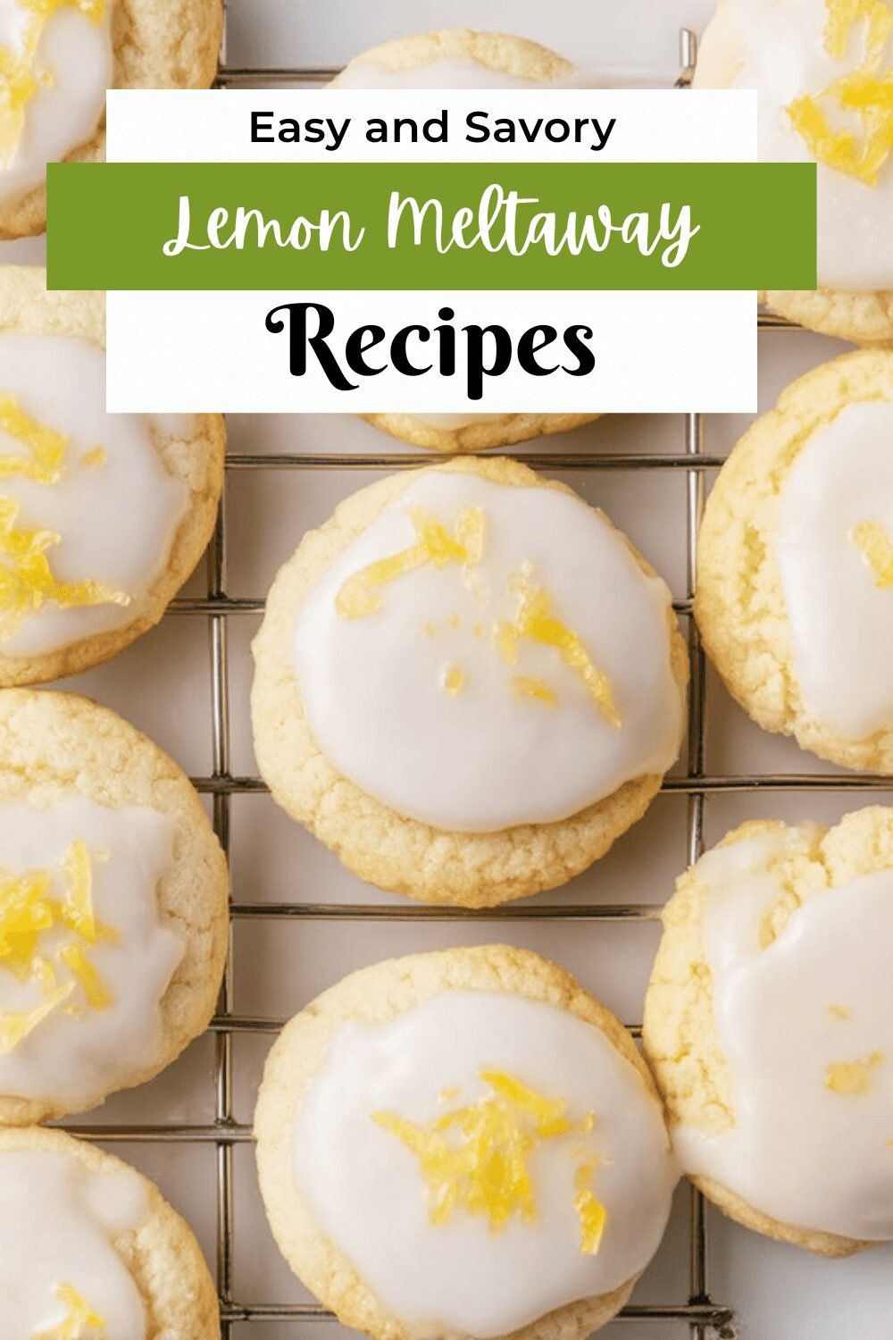 Lemon Meltaway Cookies