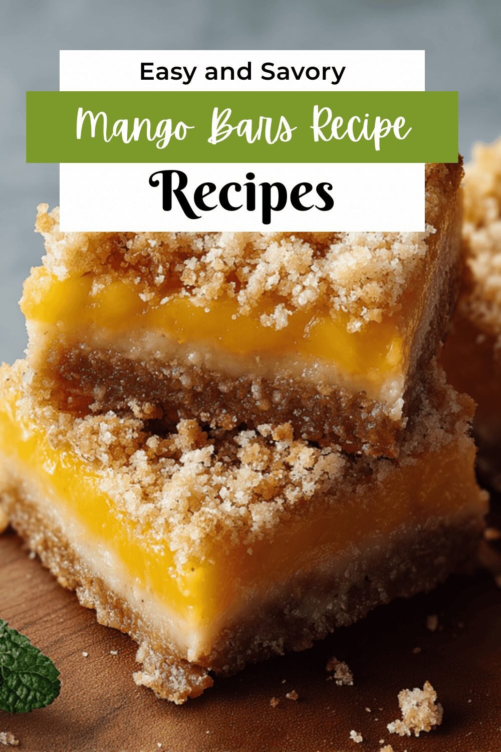 Mango Bars Recipe