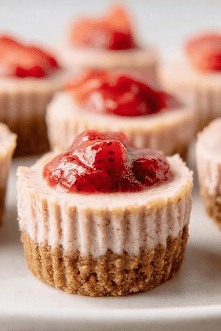 Mini Strawberry Cheesecakes 37.Png