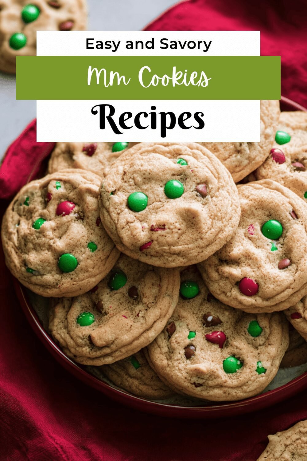 Soft And Chewy M&Amp;M Cookies Recipe For Perfectly Melted Candy Treats 7 Mm Cookies