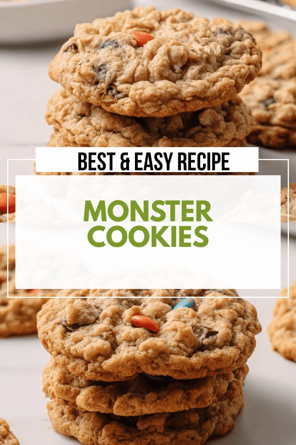 Monster Cookies Thick, Chewy, And Packed With Flavor 6 Monster Cookies