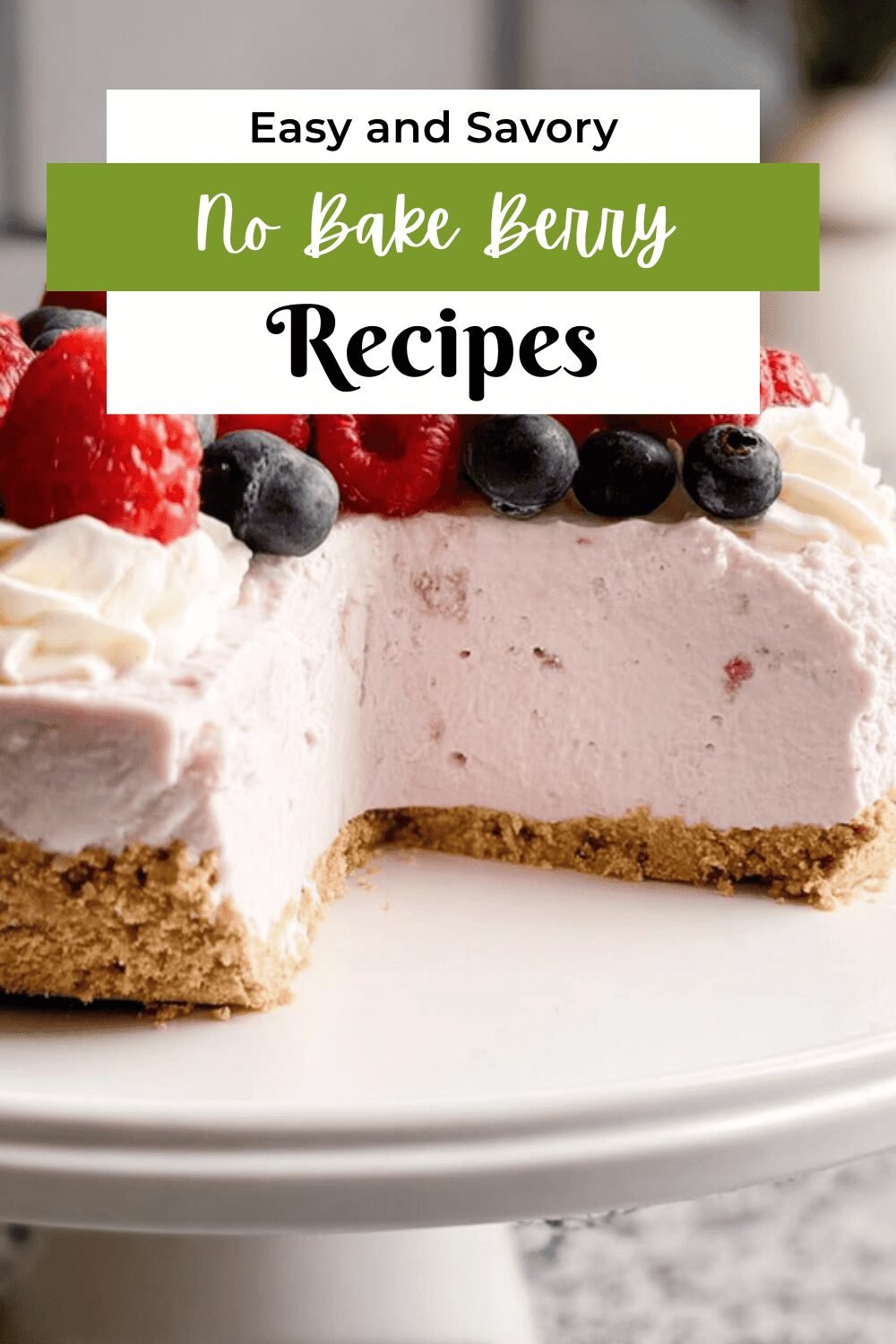 No Bake Berry Cheesecake Recipes For Quick And Easy Desserts 7 No Bake Berry Cheesecake