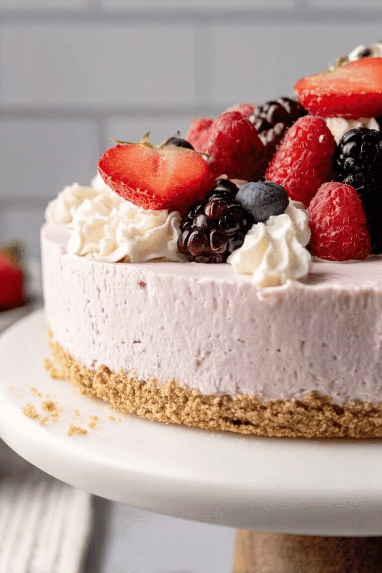 No Bake Berry Cheesecake 40.Png