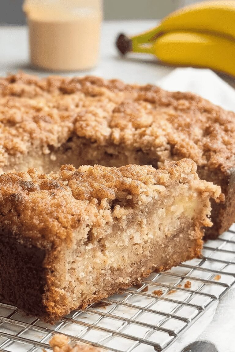 Peanut Butter And Banana Coffee Cake 80.Png