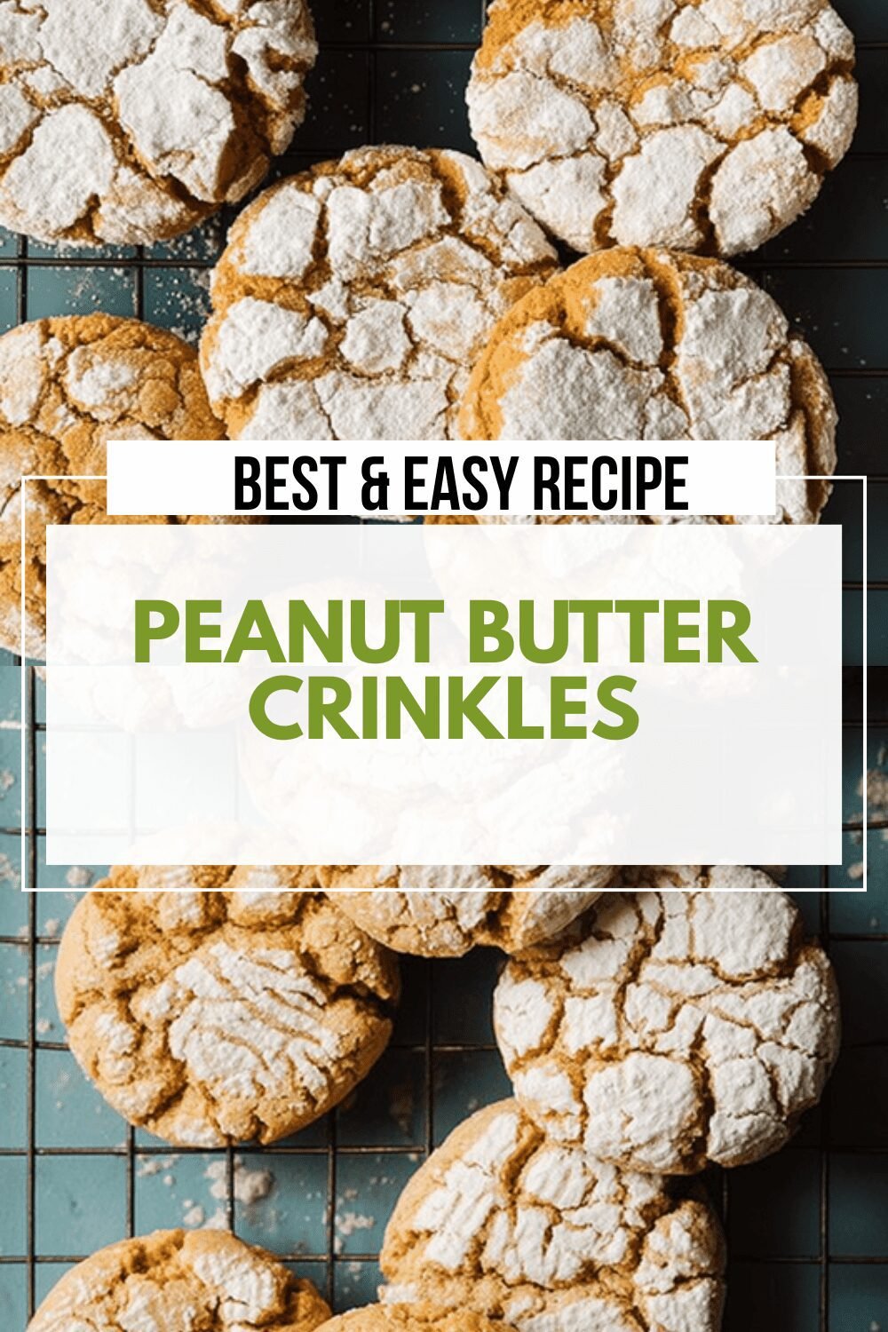 Chewy Peanut Butter Crinkle Cookies Recipe For Soft And Flavorful Treats 6 Peanut Butter Crinkles