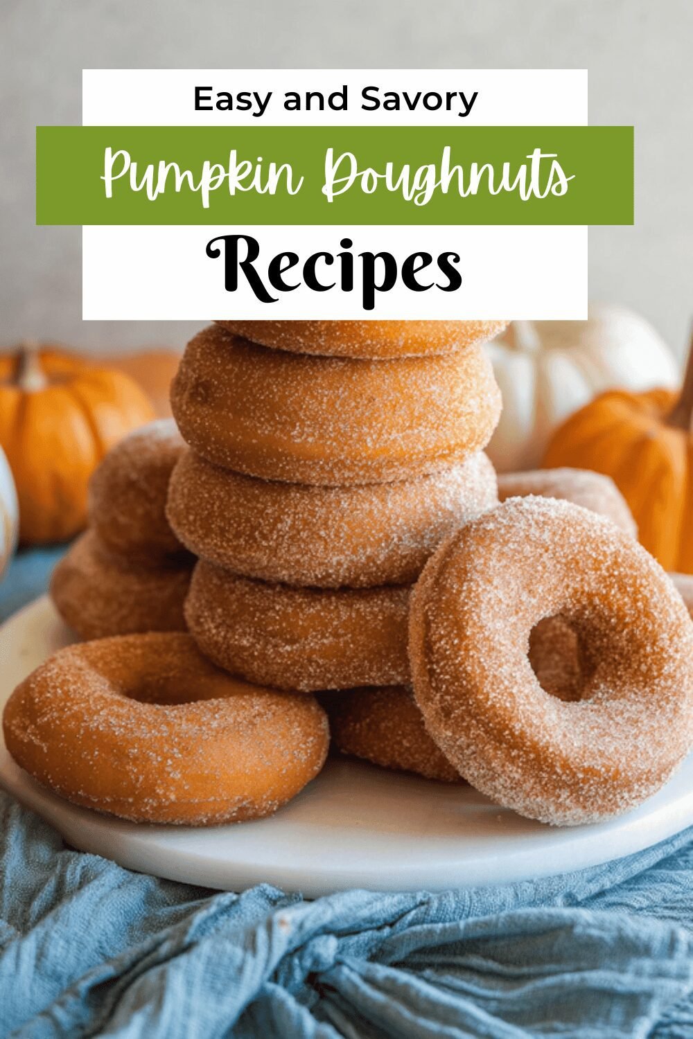 Pumpkin Doughnuts